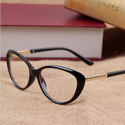 Retro Cat Eye Eyeglasses Women Optical Spectacle Frame
