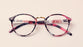 Cute Style Vintage Glasses Frame Round