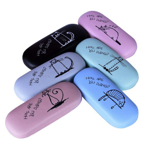 Cartoon Cat design Sunglasses Case