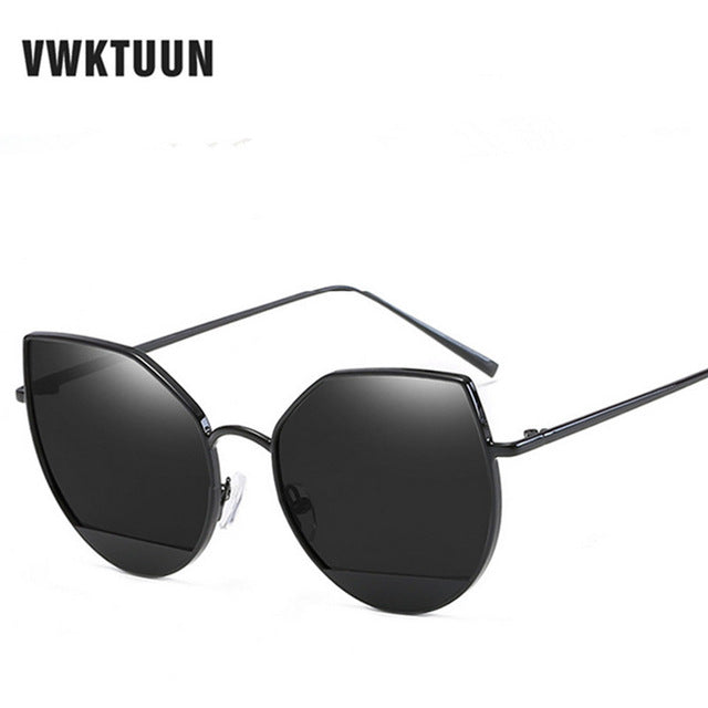 Retro Cat Eye Sunglasses Ocean Shades