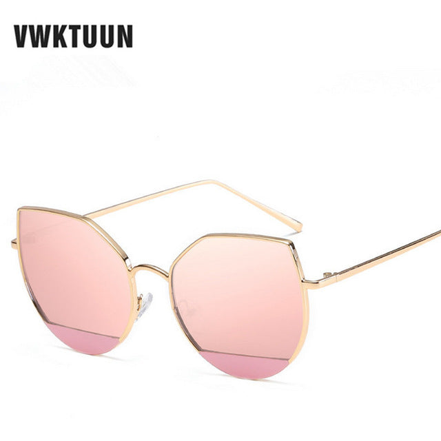 Retro Cat Eye Sunglasses Ocean Shades