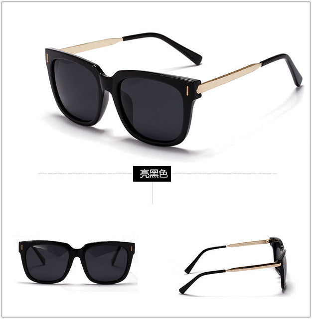Polarized Sunglasses Mirror Gold Frame