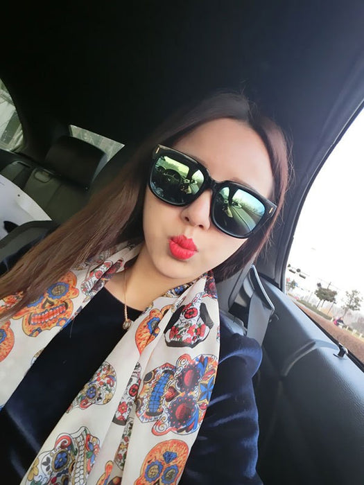 Polarized Sunglasses Mirror Gold Frame