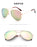 Children Goggle Girls Alloy Sunglasses