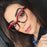 Cat Eye Leopard Glasses Frame