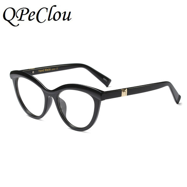 Cat Eye Leopard Glasses Frame
