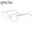 Cat Eye Leopard Glasses Frame