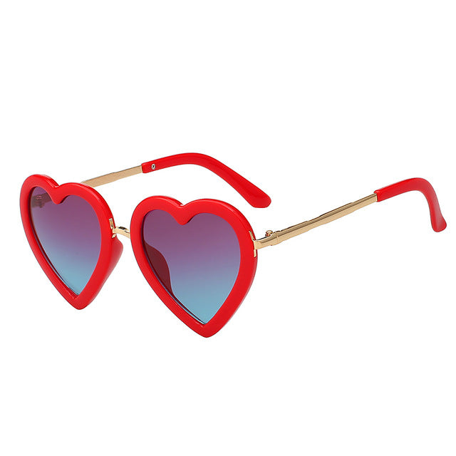 Children Kids Sunglasses Heart Shaped