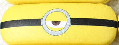 Cartoon Minions Design Sunglasses Case