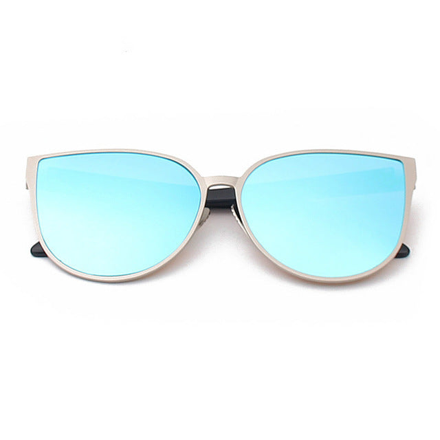 Golden Metal Frames Sunglasses