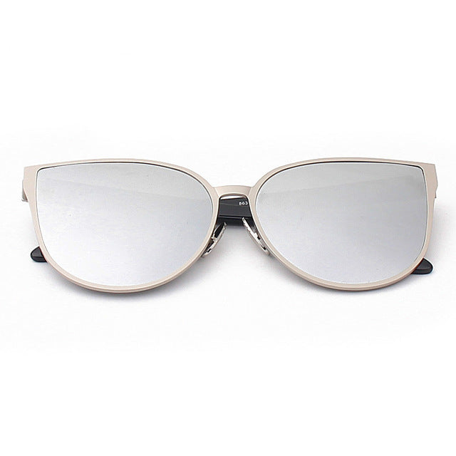 Golden Metal Frames Sunglasses