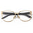 Golden Metal Frames Sunglasses