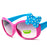 Cateye Sunglasses Goggles Bow Color