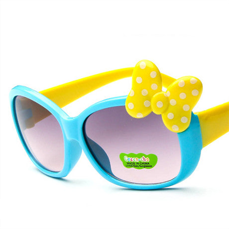 Cateye Sunglasses Goggles Bow Color