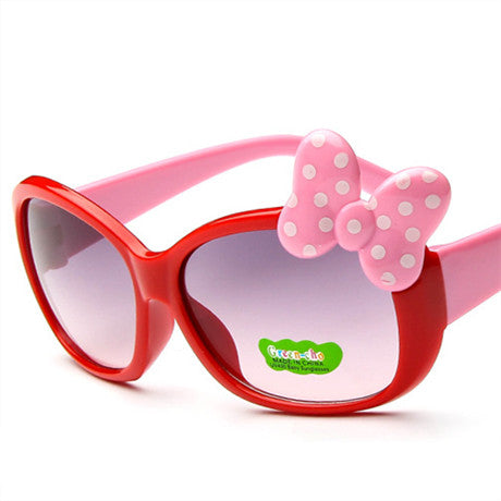 Cateye Sunglasses Goggles Bow Color