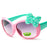 Cateye Sunglasses Goggles Bow Color