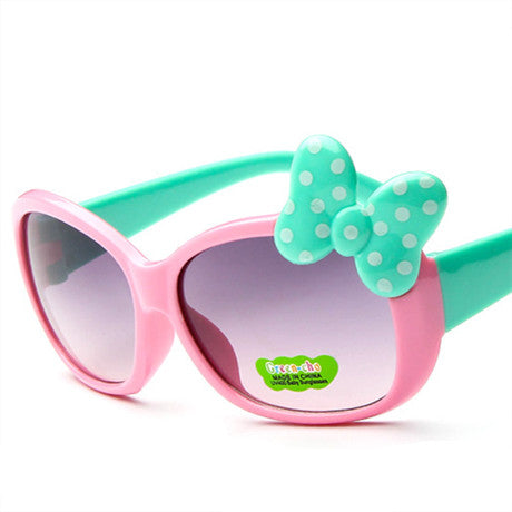 Cateye Sunglasses Goggles Bow Color