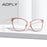 Women Plain Glasses Frame