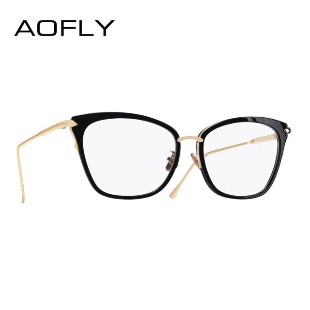 Women Plain Glasses Frame