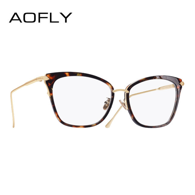 Women Plain Glasses Frame