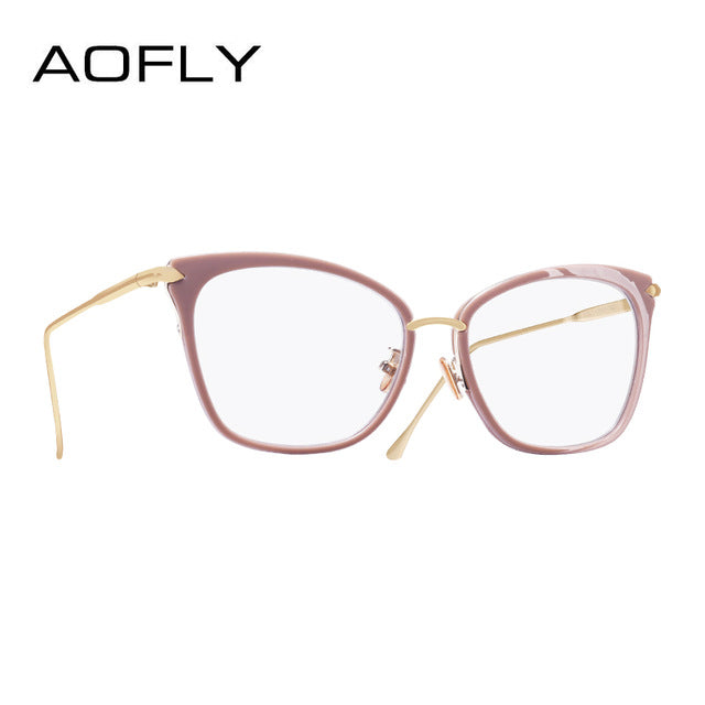 Women Plain Glasses Frame