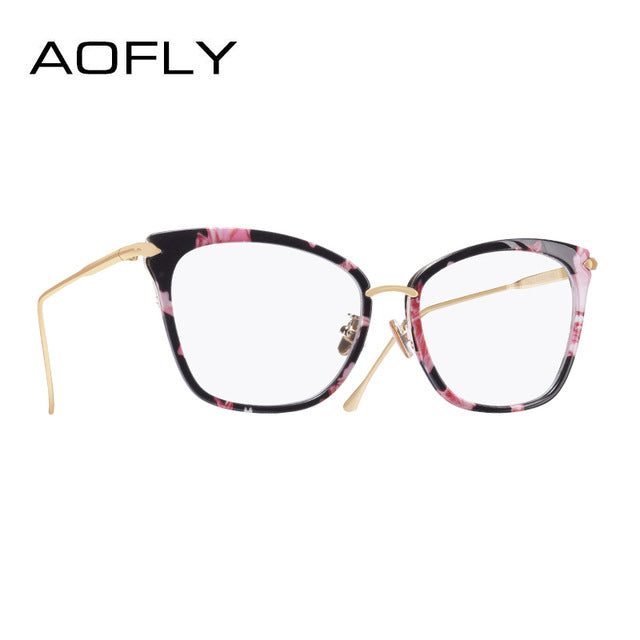 Women Plain Glasses Frame