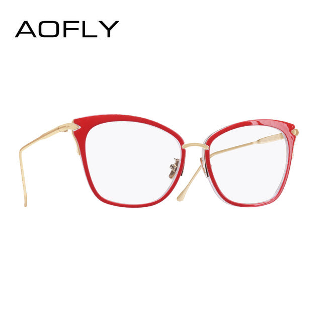Women Plain Glasses Frame
