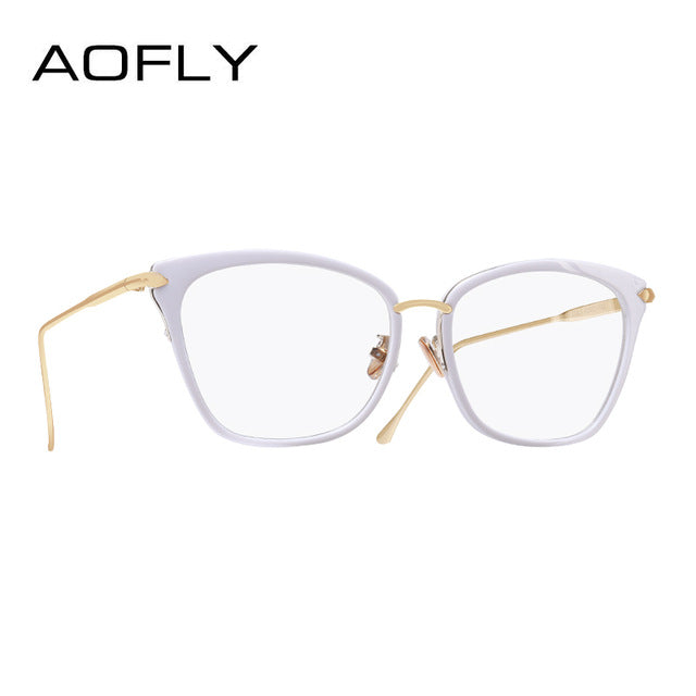 Women Plain Glasses Frame