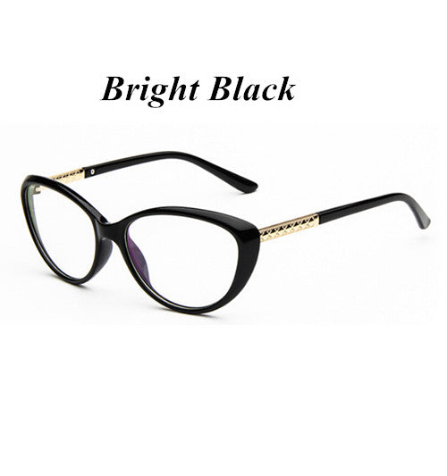 Retro Cat Eye Eyeglasses Women Optical Spectacle Frame