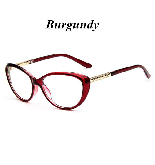 Retro Cat Eye Eyeglasses Women Optical Spectacle Frame