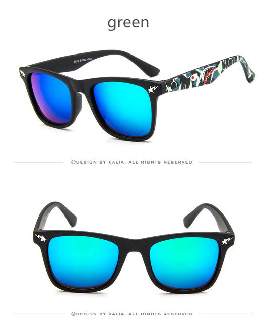 Sunglasses Kids Vintage Silicone UV400