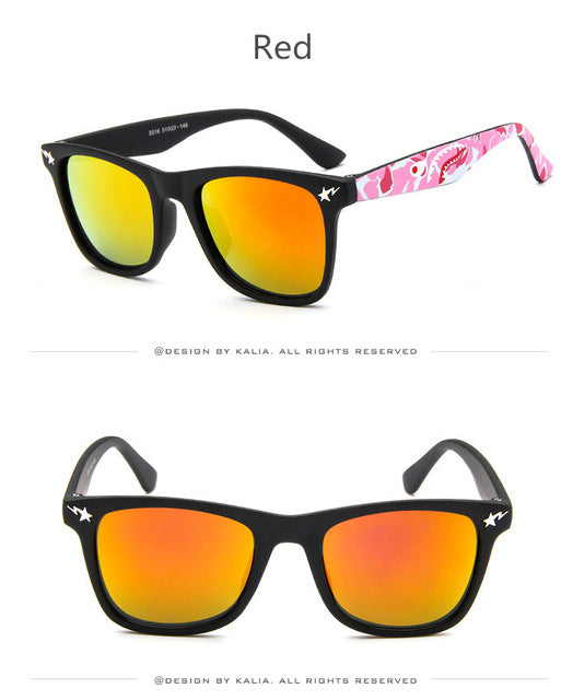 Sunglasses Kids Vintage Silicone UV400