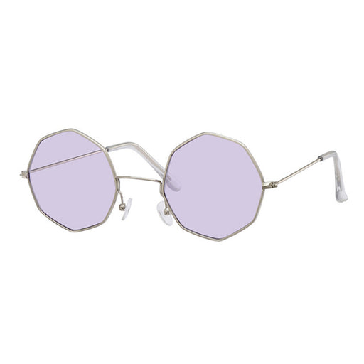 Hexagon Sunglasses Ladies Small Square