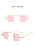 Small Square Red Sunglasses