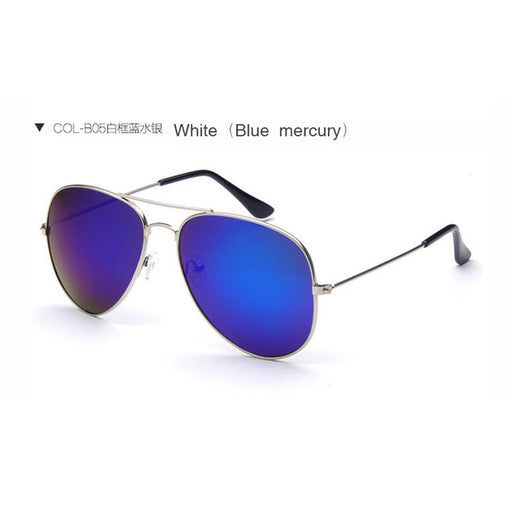 Mirror Coating Polarized Feminine Sunglasses