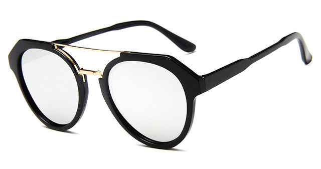 Pilot Sunglases Driving Silver Mirror Eyewear
