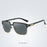 Classic Square Metal Polarized Sunglasses