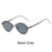 Oval Gothic Sunglasses Vintage Red