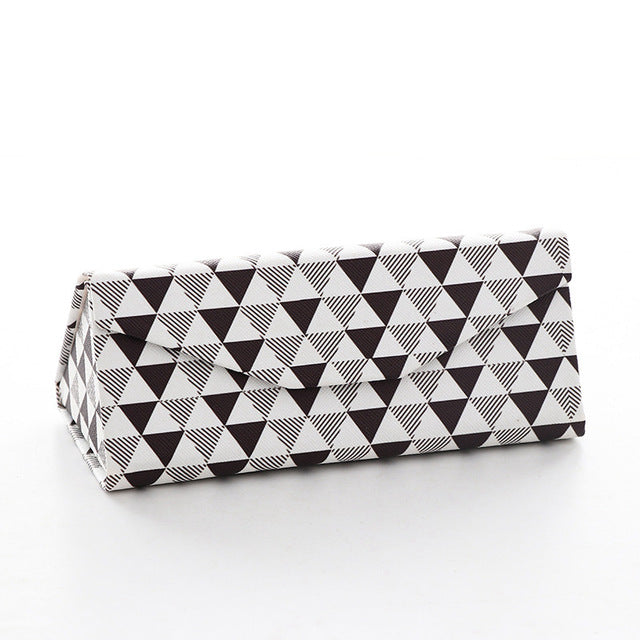 Folding Pu Glasses Case