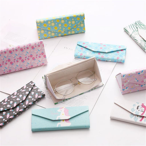 Protable Unicorn Eyeglasses Box